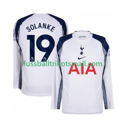 Fußballtrikots Tottenham Hotspur Solanke 19 2025-2026 Langarm Heimtrikotsatz kaufen